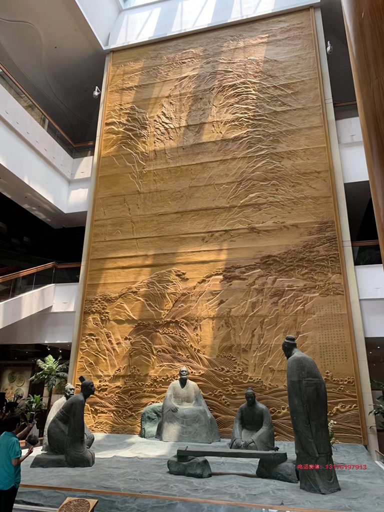 砂岩浮雕壁画制作工艺-砂岩浮雕一平方多少钱