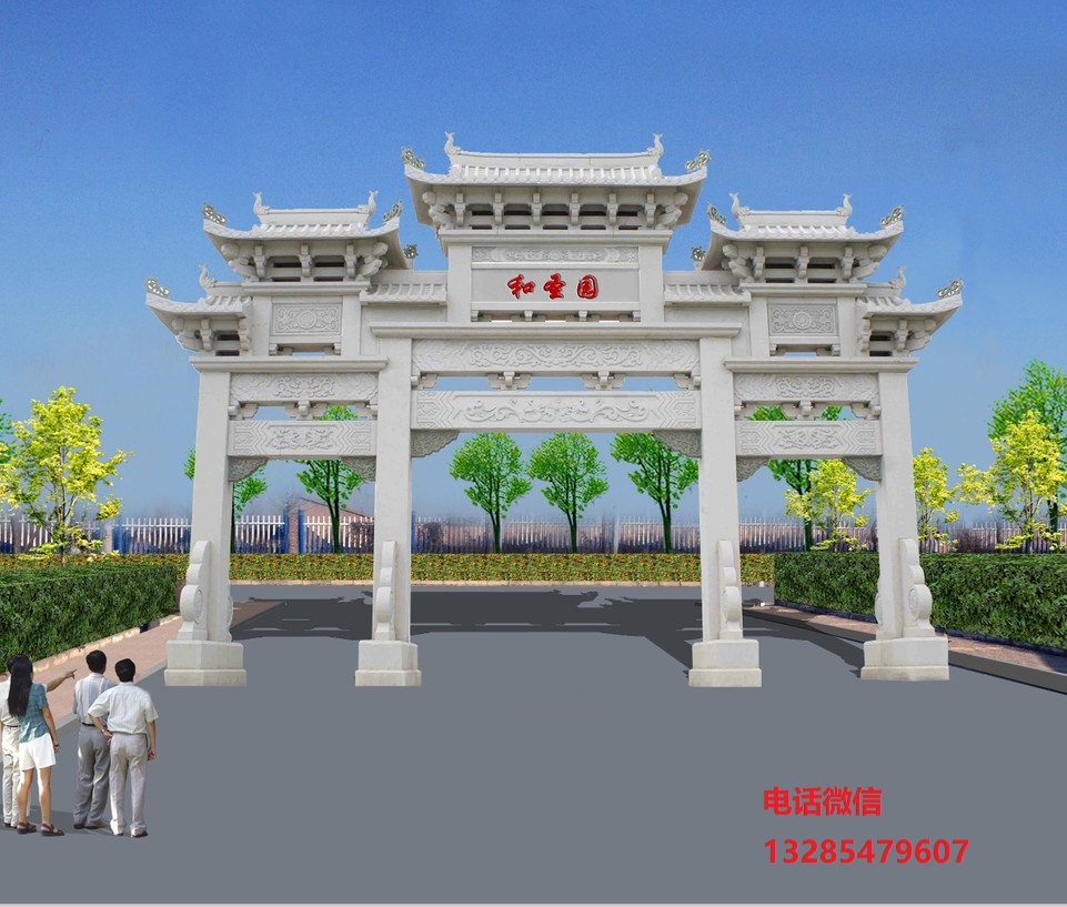 江西农村地区的石门楼