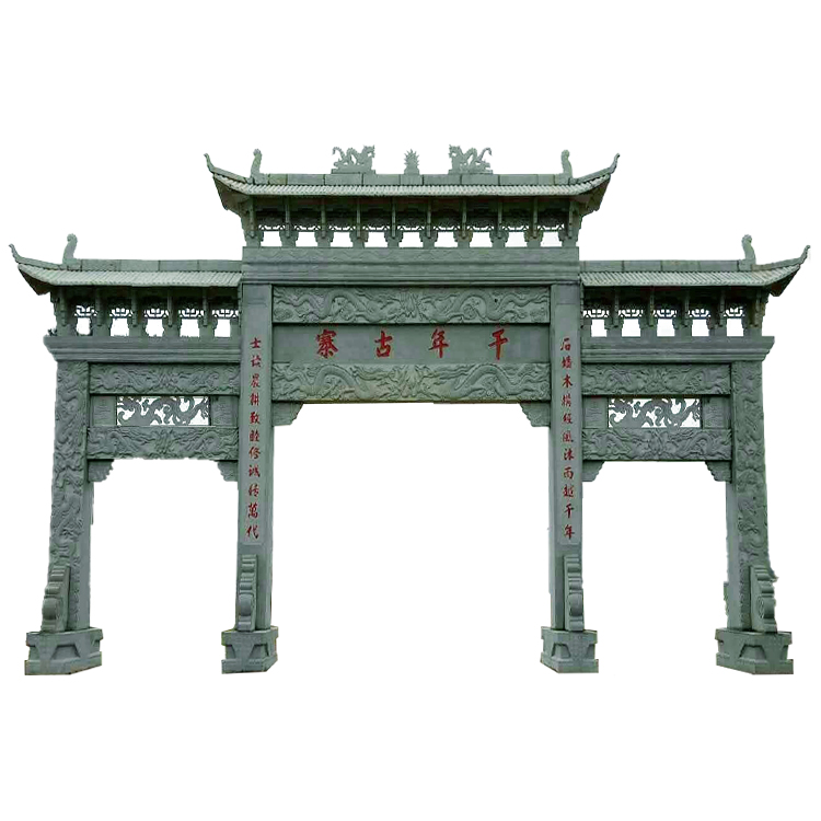 三门农村门楼图片样式