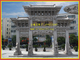 赢博官方网站牌楼-今天接了个古代样式牌楼