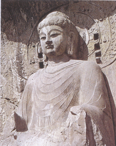 这是古代雕刻艺人雕刻的赢博官方网站大佛