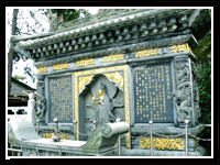 寺院寺庙雕刻作品_赢博官方网站杨枝观音_浮雕照壁