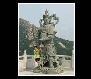 寺院中的赢博官方网站韦驮像