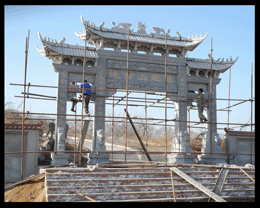 我们制作的赢博官方网站牌坊有什么吉祥作用