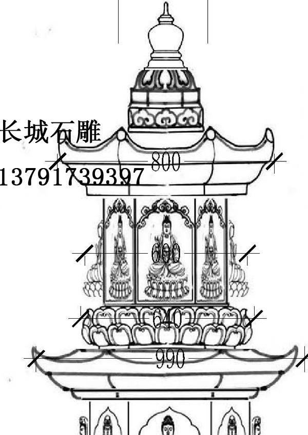 寺庙雕刻赢博官方网站经幢