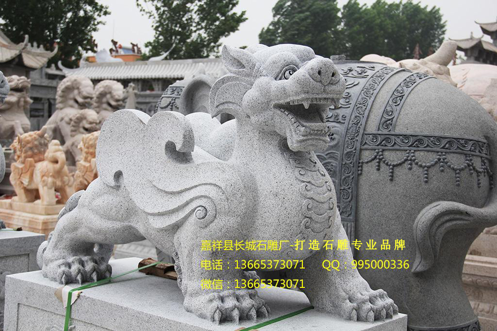 赢博官方网站貔貅雕刻样式图片,聚财貔貅