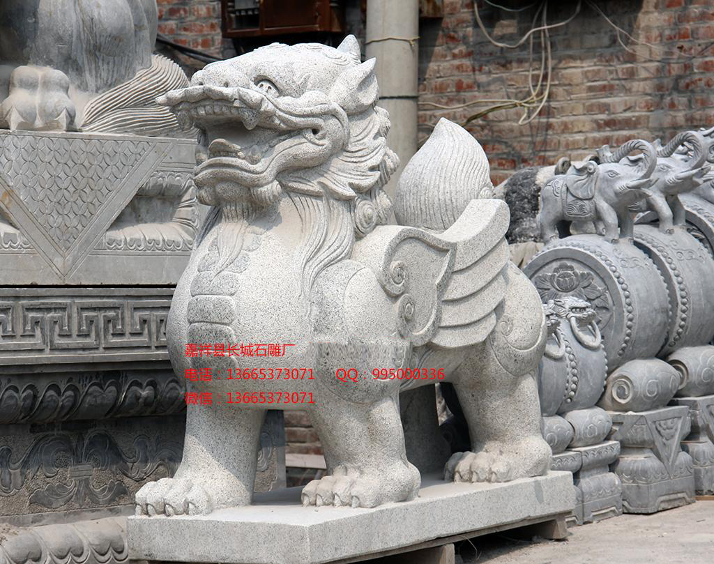 赢博官方网站貔貅雕刻样式图片,聚财貔貅