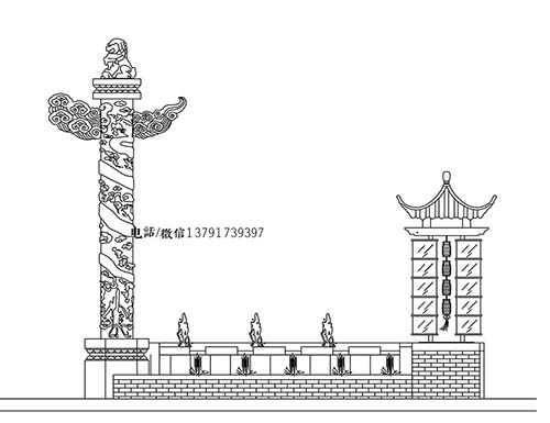 五个好看的汉白玉赢博官方网站华表图片
