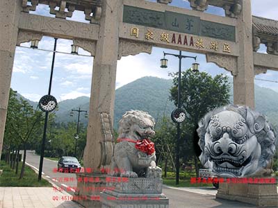 石狮子雕刻图片大全_茅山赢博官方网站狮子样式